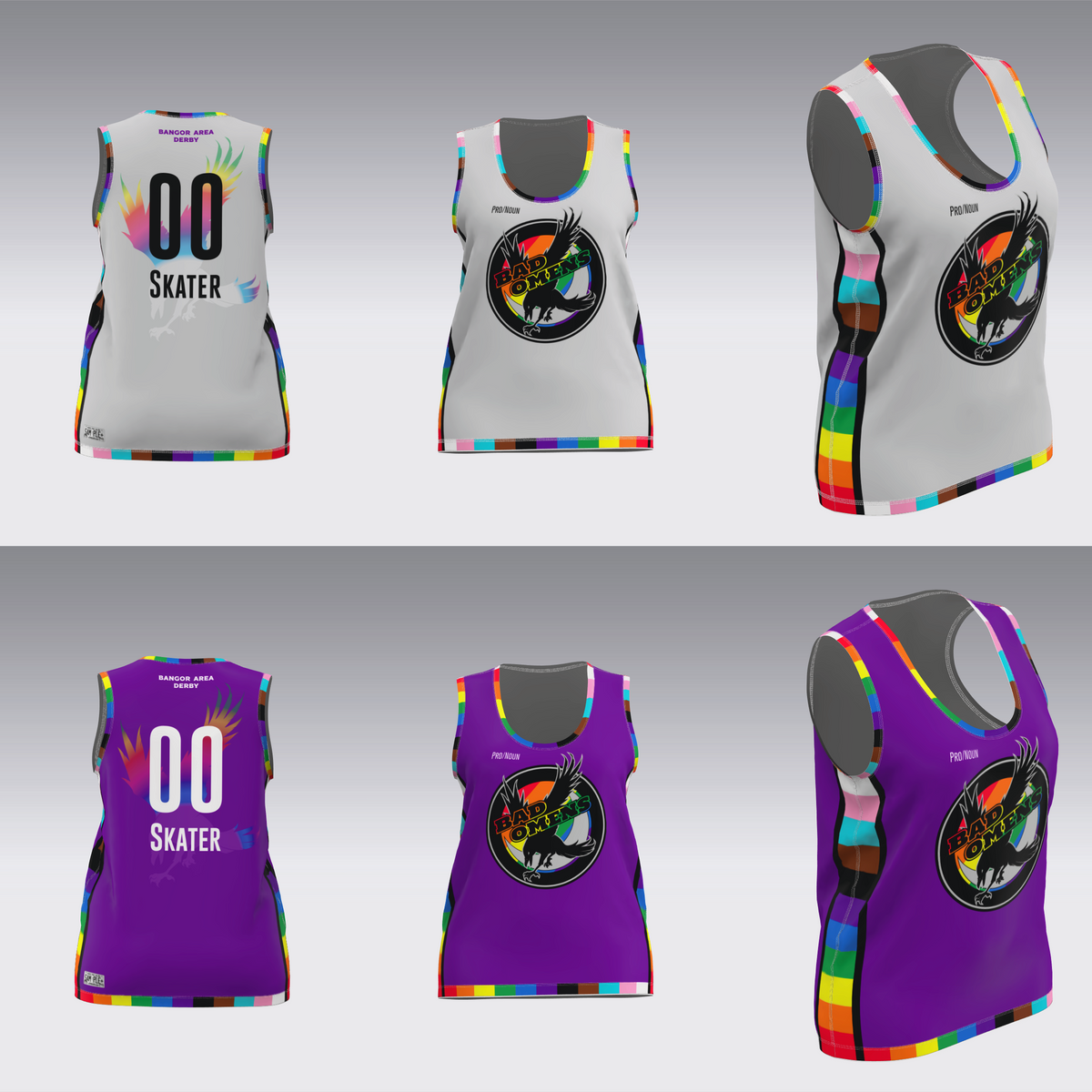 BANGOR AREA DERBY PRIDE JERSEY