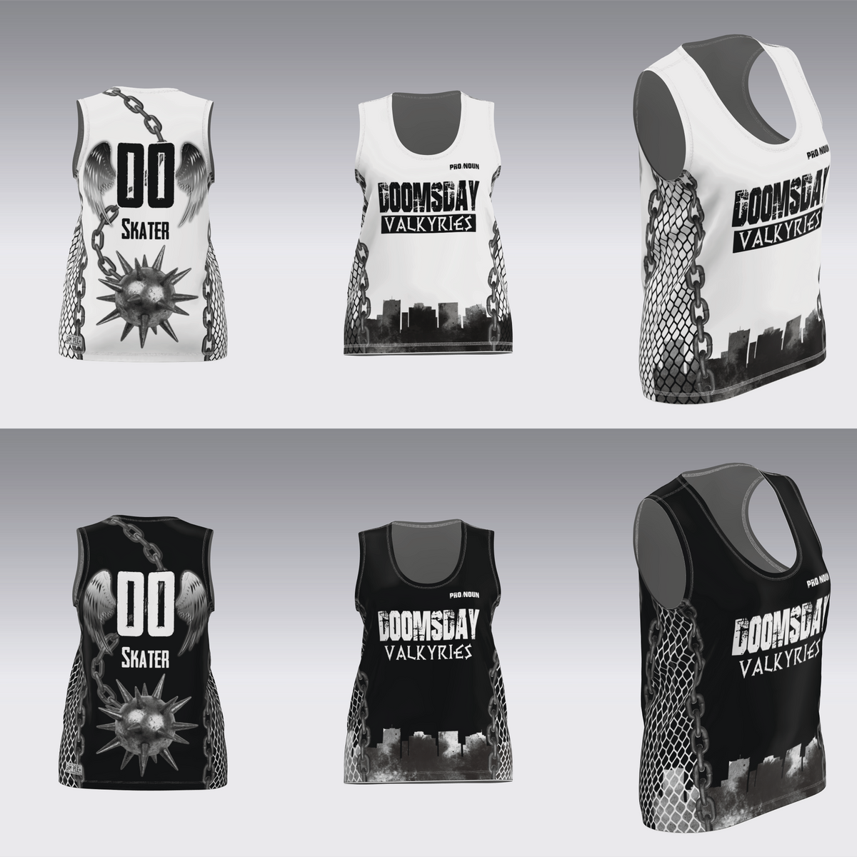 AZDD DOOMSDAY VALKYRIES SCRIMMAGE JERSEY