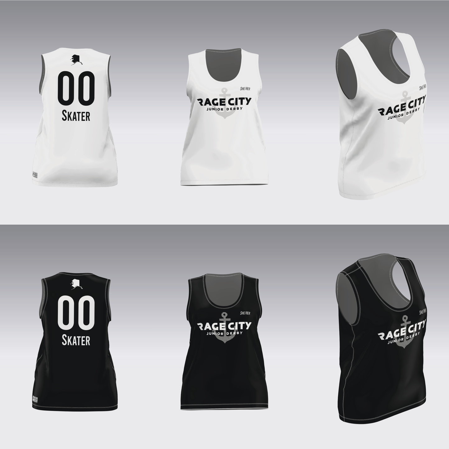 RAGE CITY JRS SCRIM JERSEYS