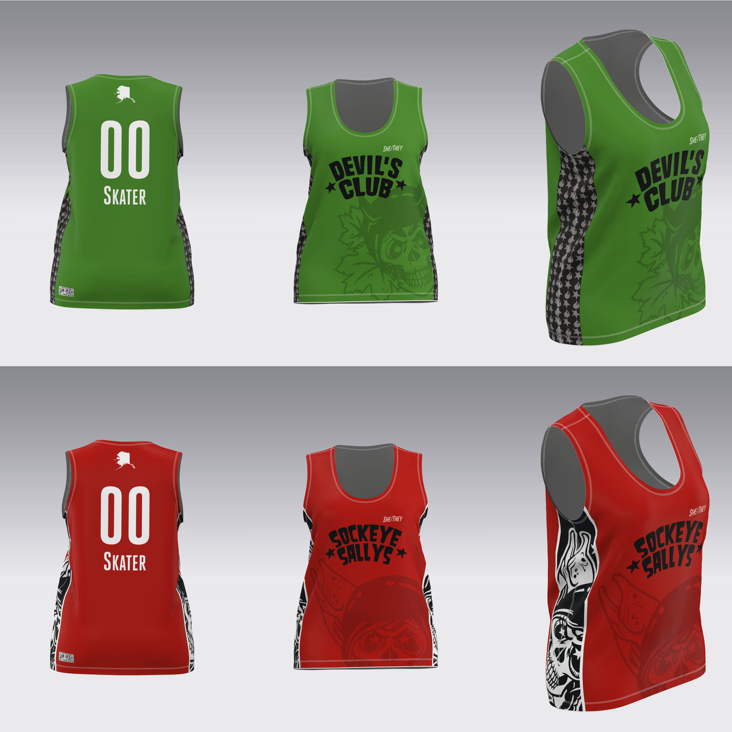 RAGE CITY HOME TEAMS TRAVEL JERSEYS