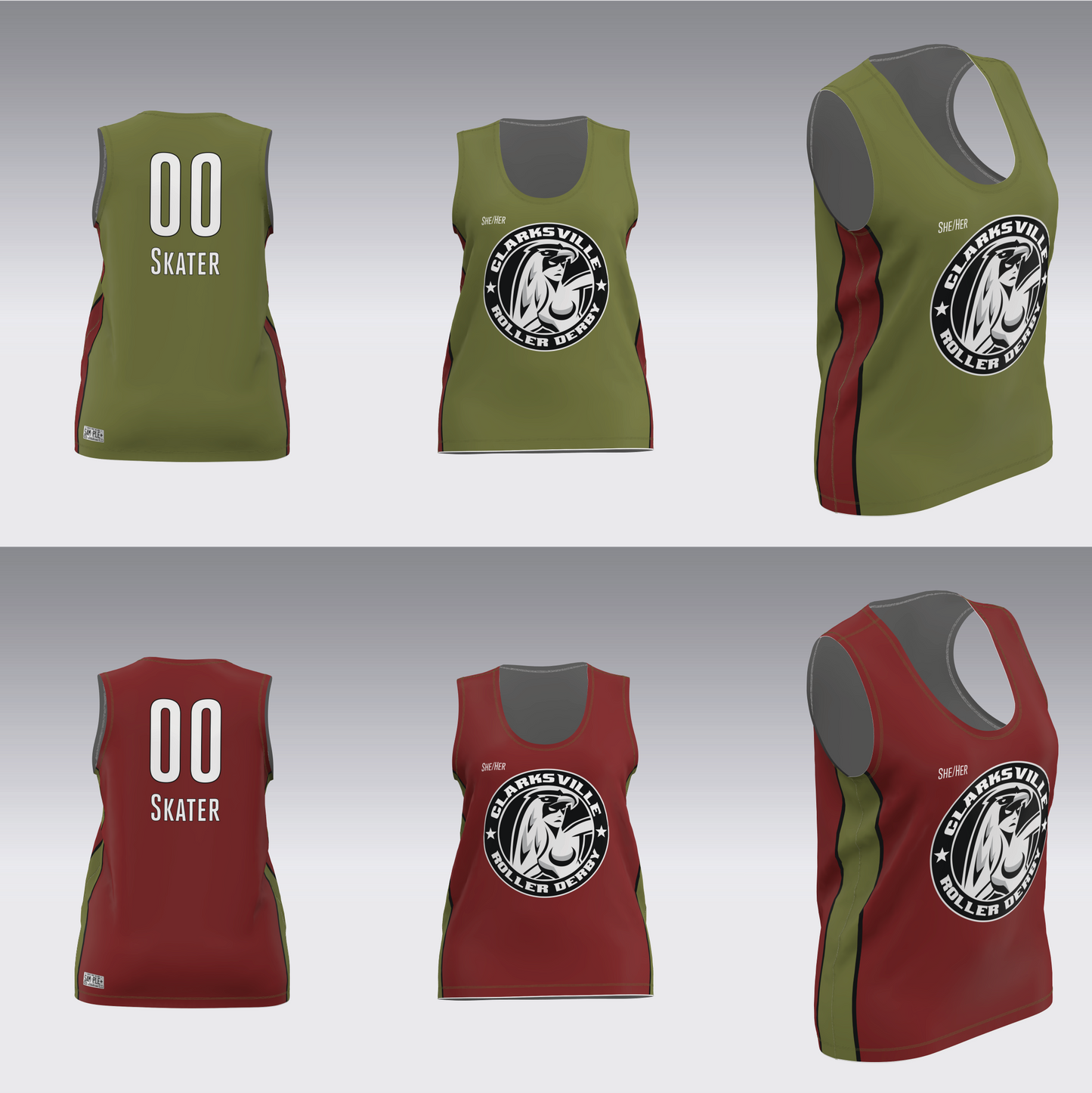 CLARKSVILLE TRAVEL JERSEYS