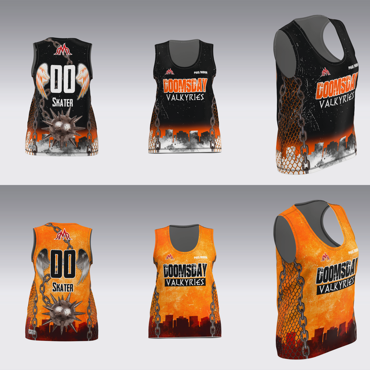 AZDD DOOMSDAY VALKYRIES TRAVEL JERSEY