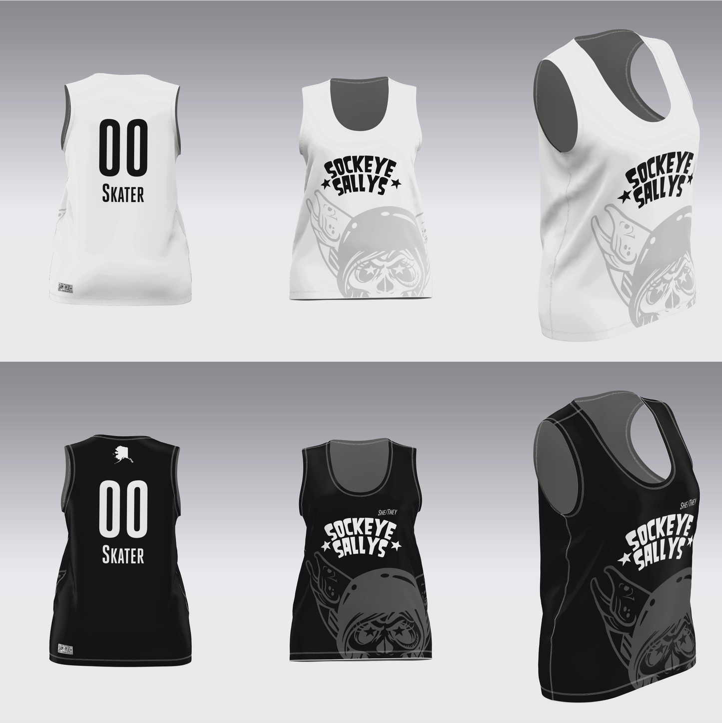 RAGE CITY HOME TEAM SCRIM SOCKEYES JERSEYS