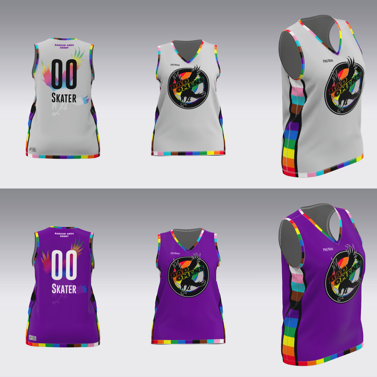 BANGOR AREA DERBY PRIDE JERSEY