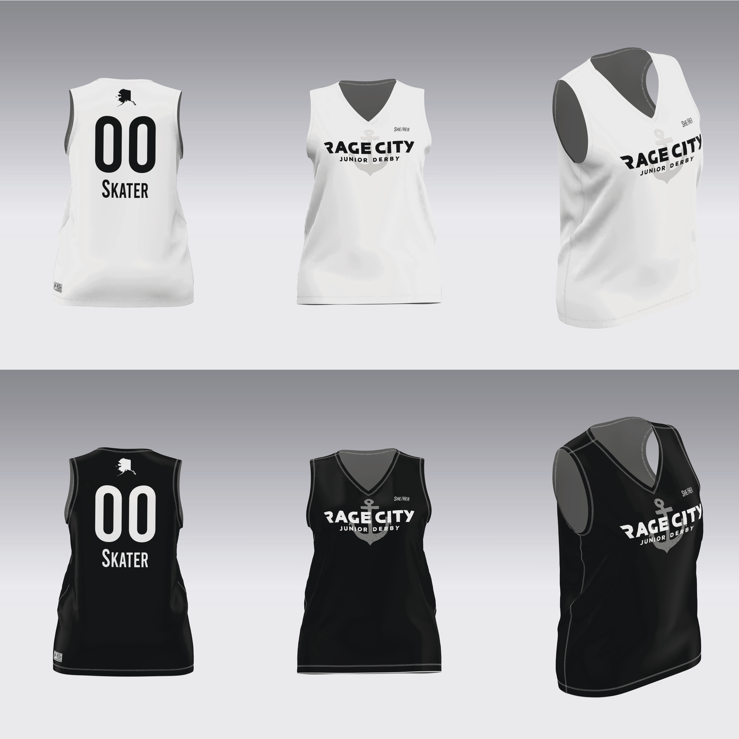 RAGE CITY JRS SCRIM JERSEYS