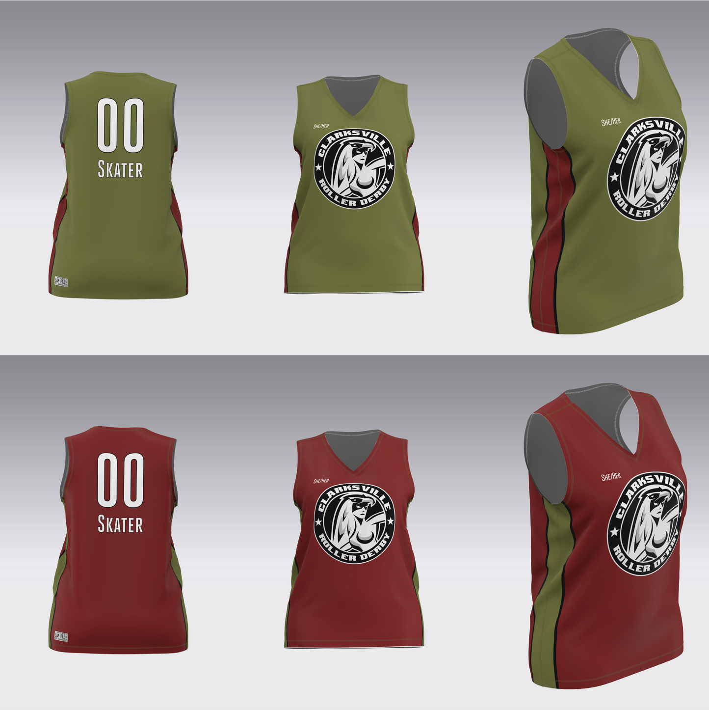 CLARKSVILLE TRAVEL JERSEYS