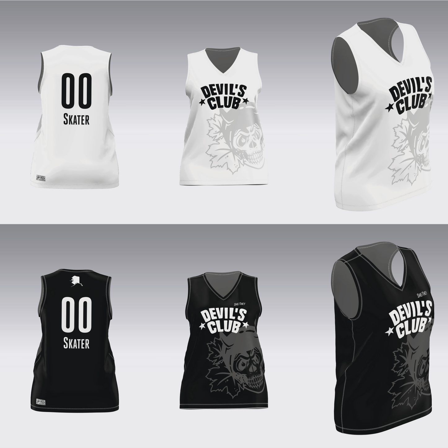 RAGE CITY HOME TEAM SCRIM DEVILS JERSEYS