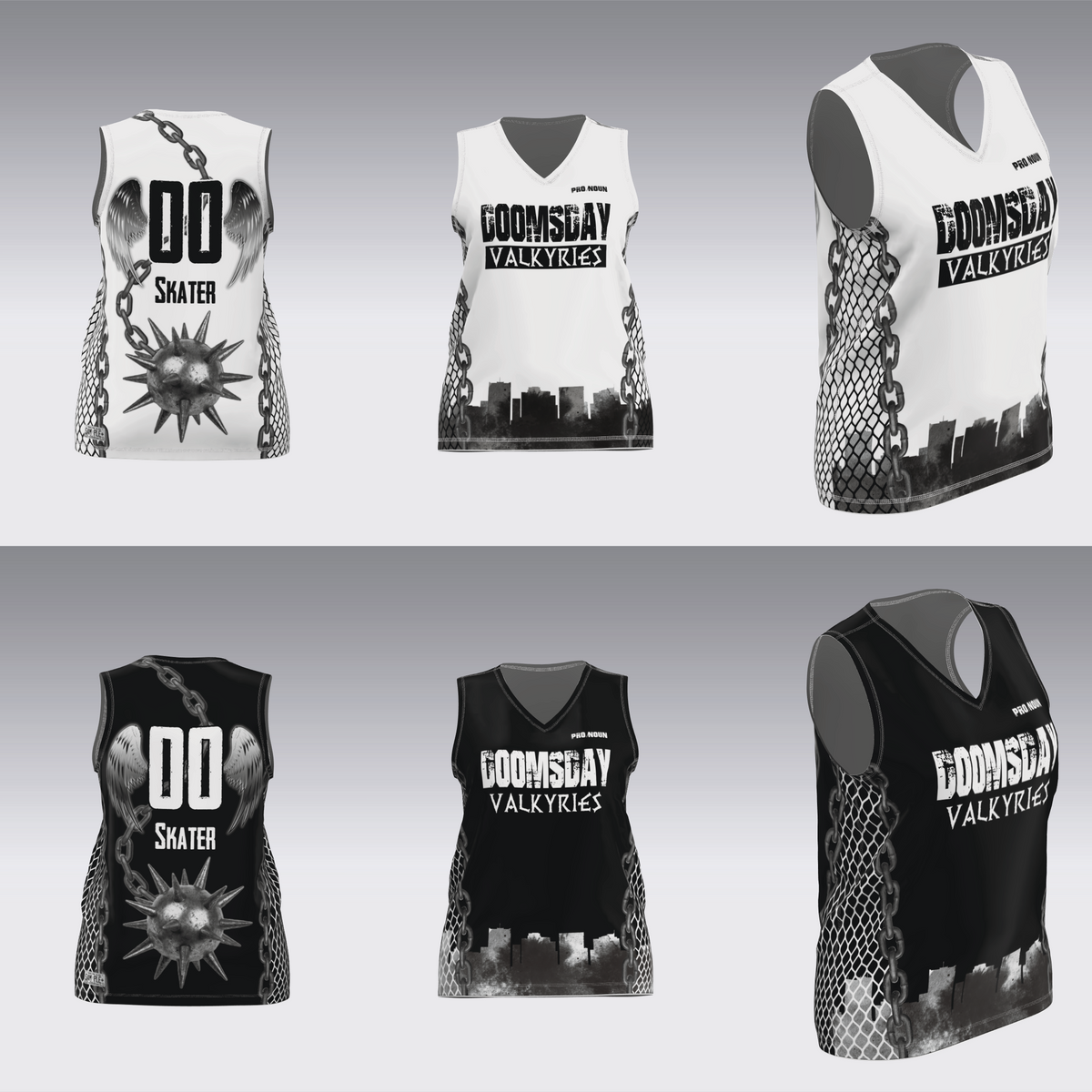 AZDD DOOMSDAY VALKYRIES SCRIMMAGE JERSEY