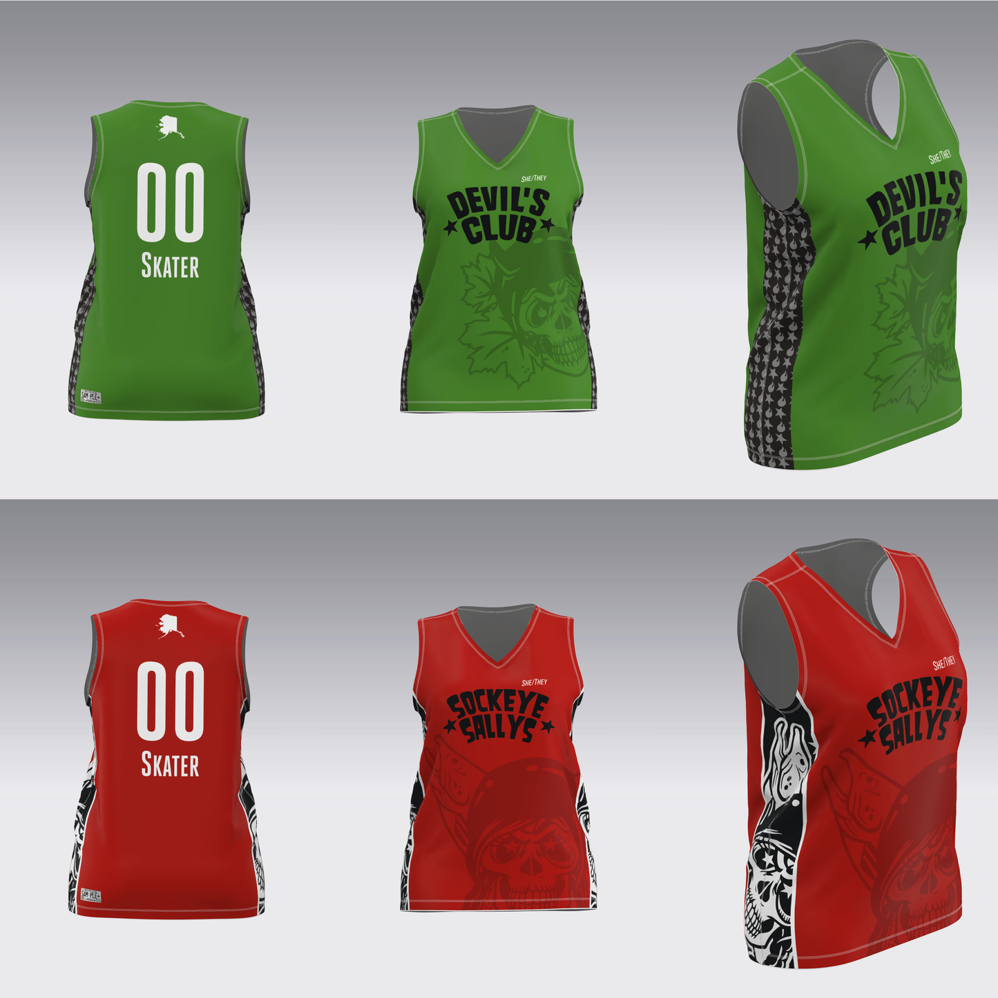 RAGE CITY HOME TEAMS TRAVEL JERSEYS