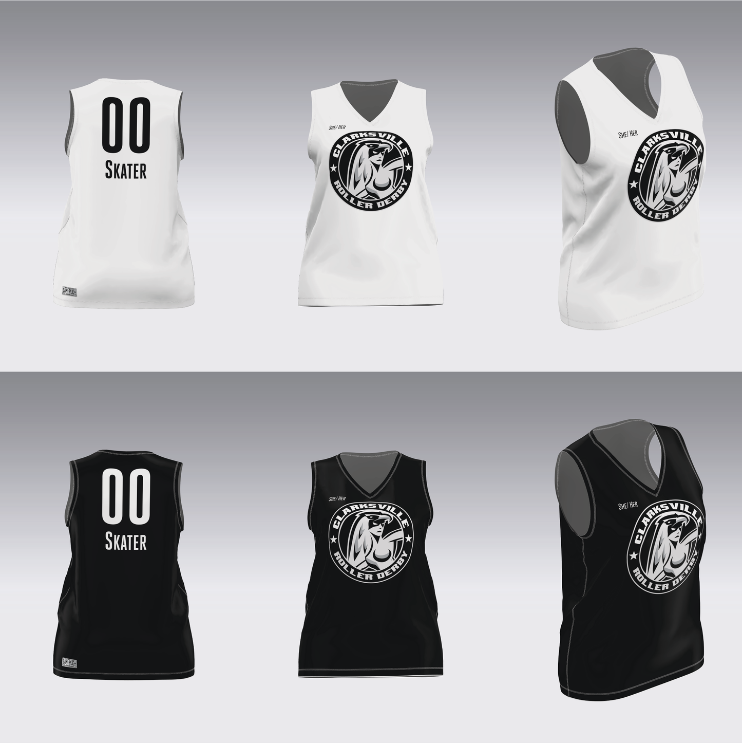 CLARKSVILLE SCRIM JERSEYS