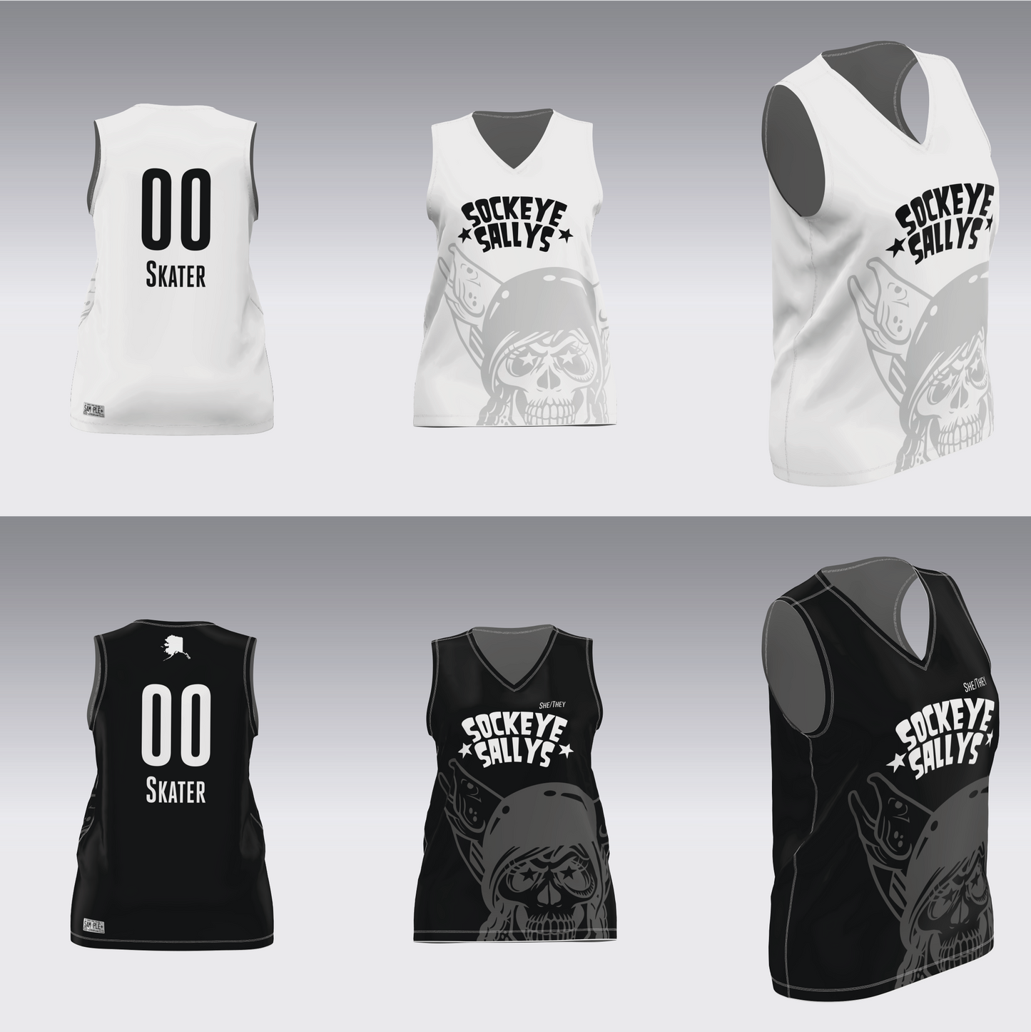 RAGE CITY HOME TEAM SCRIM SOCKEYES JERSEYS