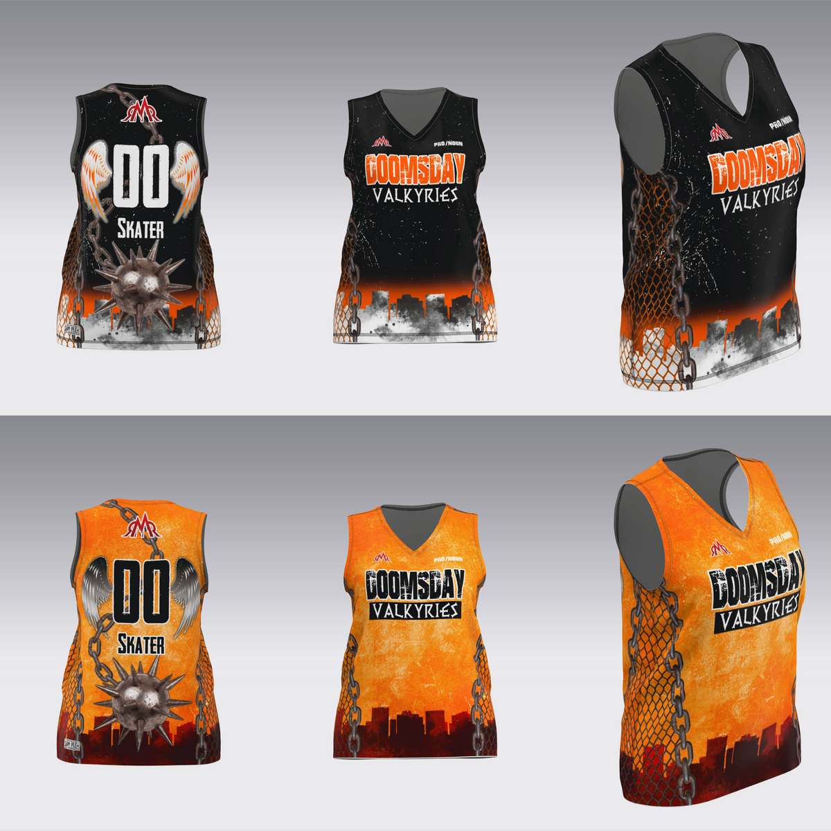 AZDD DOOMSDAY VALKYRIES TRAVEL JERSEY