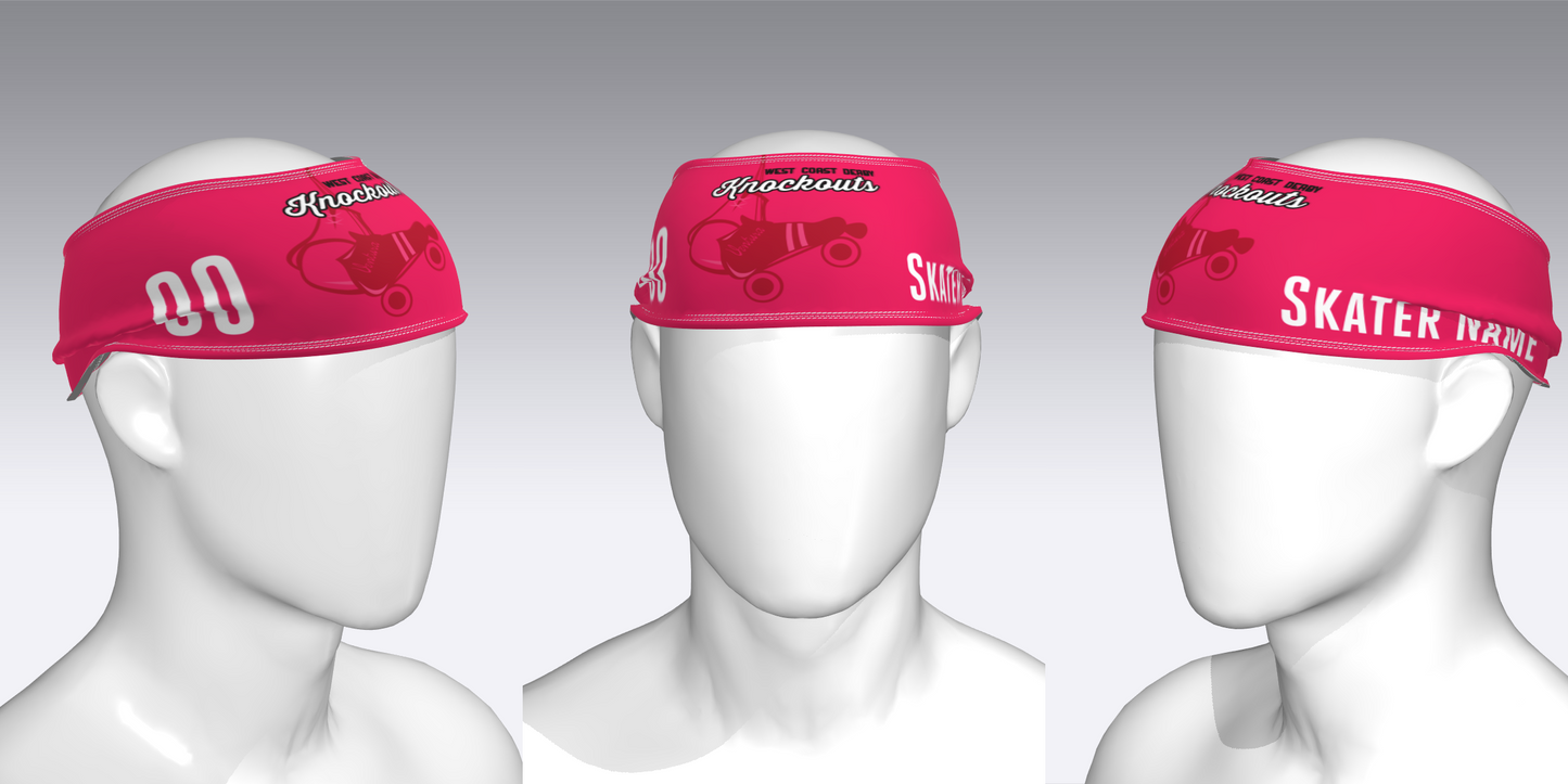 WEST COAST DERBY KNOCKOUTS HEADBAND